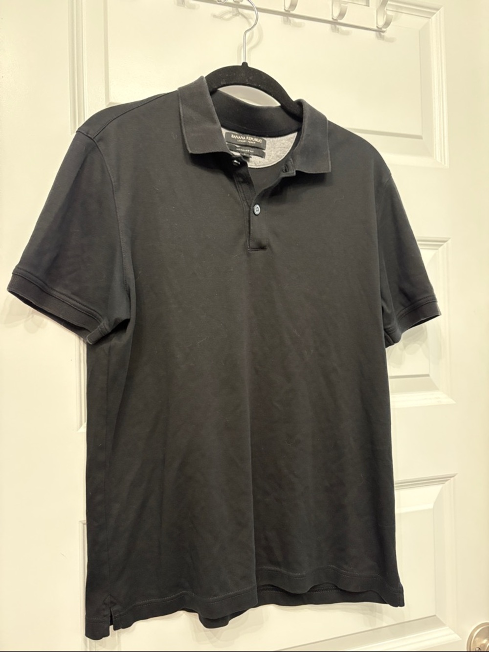 Banana Republic Black Polo Shirt